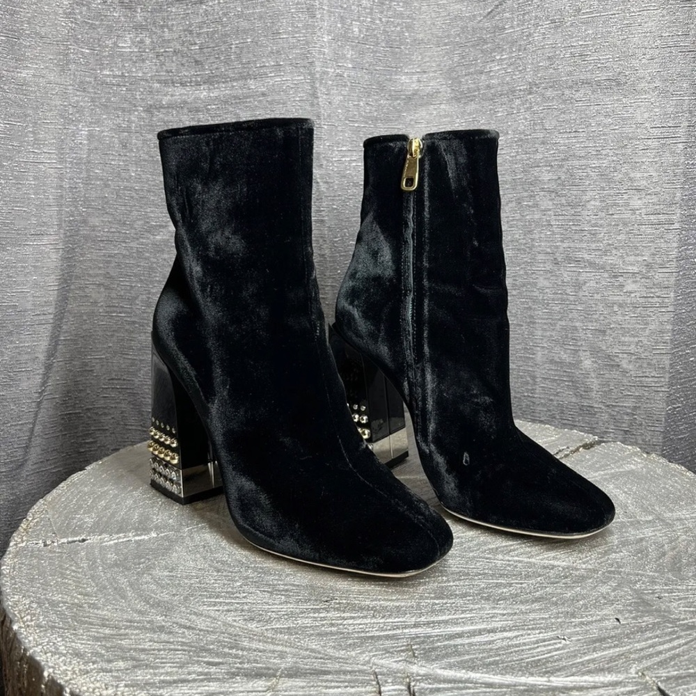 dolce gabbana heels⭐️38⭐️Womens⭐️100% Authentic⭐️Black Velvet ⭐️Great Condition
